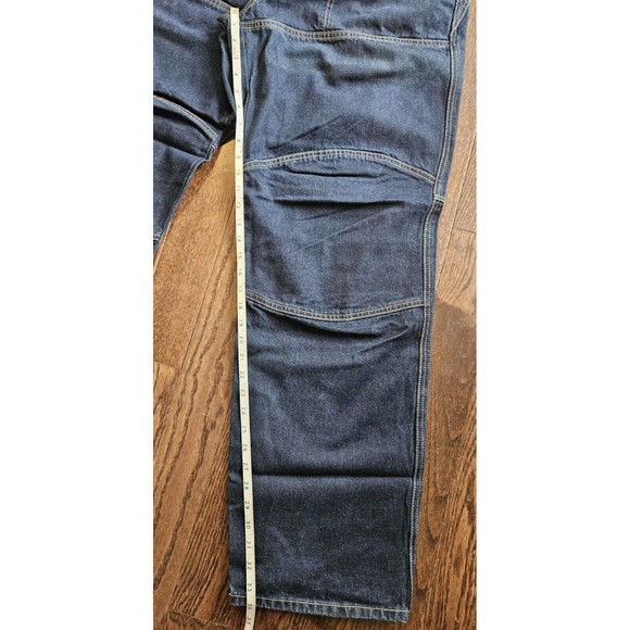 Marithe Francois Girbaud Jeans Mens 38L Blue Baggy Y2K Streetwear Skater Hip Hop - Picture 11 of 14